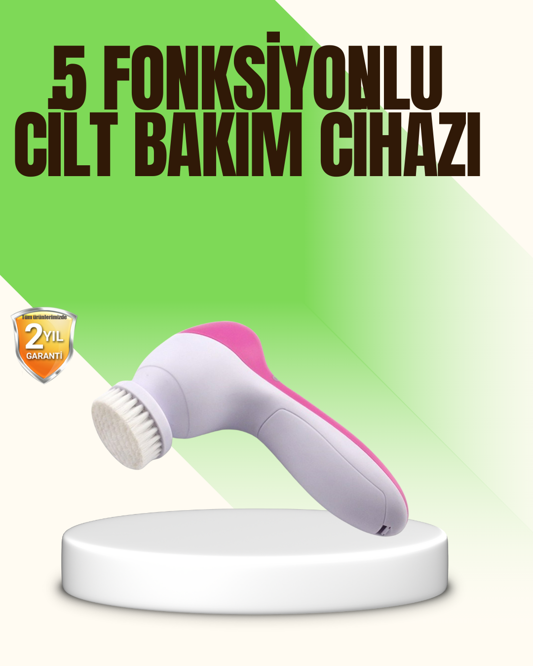 5in1 Yüz Temizleme ve Masaj Cihazı