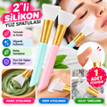 Silikon Maske ve Krem Spatulası (2li)